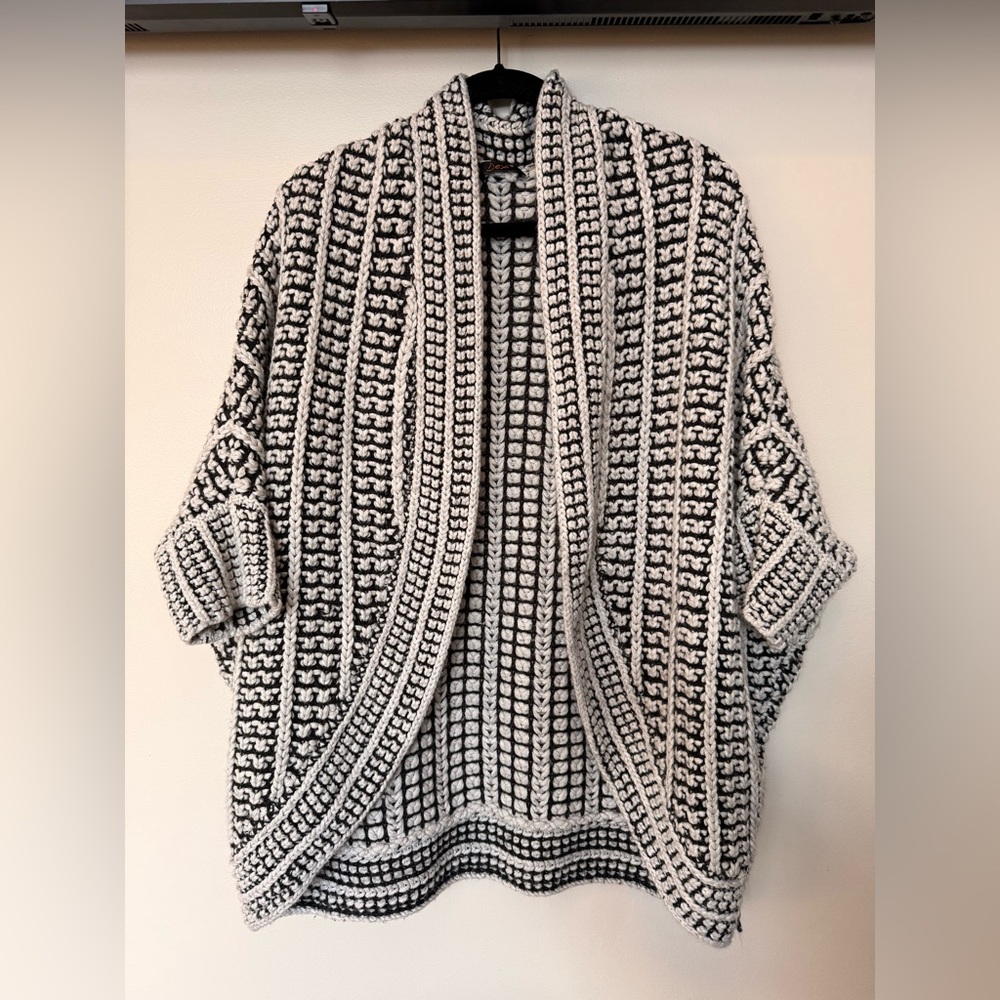 Dex Monochrome Knit Cardigan